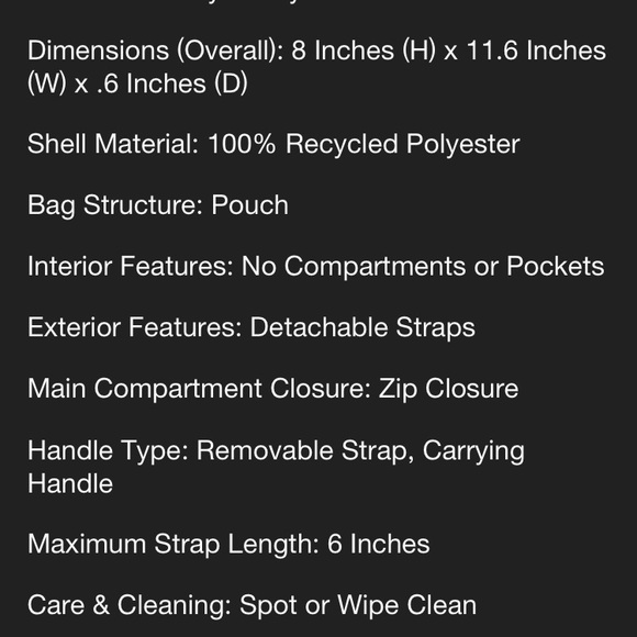 ONE LEFT! 🎉 Stoney Clover Lane x Target STUFF Patch Flat Pouch - Picture 11 of 11